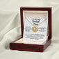 To My Boyfriend’s Mom - You Gave Me A Man 2 Love Knot Necklace