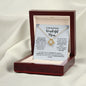 To My Boyfriend’s Mom - Thank You For Welcoming Me Into Your Home & Heart 2 Love Knot Necklace