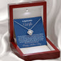 To My Beautiful Wife Happy Mother's Day - Love Knot Necklace