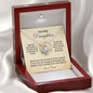 To My Bonus Daughter - Life Gave Me The Gift Of You Necklace