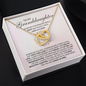 To My Granddaughter - Joined Hearts