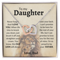To My Daughter - I Am Proud To Be Your Father Joined Hearts