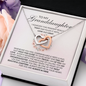 To My Granddaughter - Joined Hearts