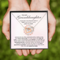 To My Granddaughter - Joined Hearts