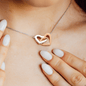 To My Granddaughter - Joined Hearts