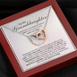 To My Granddaughter - Joined Hearts