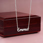 To My Daughter Name Necklace From Dad