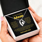 To My Amazing Mom - I Am Forever Grateful 3 Forever Love Necklace