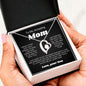 To My Amazing Mom - I Am Forever Grateful 2 Forever Love Necklace
