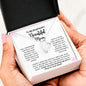 To My Boyfriend’s Mom - I Will Forever Be Grateful To You Forever Love Necklace