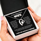 To My Beautiful Wife - My Dream Came True - Forever Love Necklace