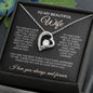 To My Beautiful Wife - You Are The Best Thing - Forever Love Necklace