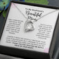 To My Boyfriend’s Mom - I Will Forever Be Grateful To You Forever Love Necklace