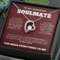 To My Gorgeous Soulmate - If I had One Wish - Forever Love Necklace