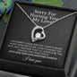 Sorry For Hurting You My Love - Forever Love Necklace