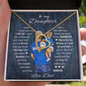 Daddy Daughter Forever Love Necklace
