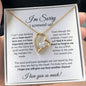 I'm Sorry I Screwed Up - Forever Love Necklace