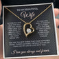 To My Beautiful Wife - You Are The Best Thing - Forever Love Necklace