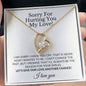 Sorry For Hurting You - Forever Love Necklace
