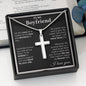 Promise Gift For Him, Gift For Boyfriend, Promise Necklace For Him, Boyfriend Necklace, Boyfriend Cross Jewelry, Sentimental Gift For Him