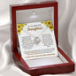 To My Daughter Sunflower - Amazing Woman Precious Daughter