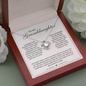 To My Granddaughter - Love Knott Necklace