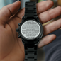 Personalized Engraved Men's Wrist Watch - Nicole Brazier's Order