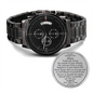 Custom Wedding Watch for Son - Tracy A Nienaber's Order