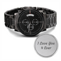 Custom Engraved Mens Watch -  Chantelle Molinere's Order
