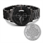 Custom Wedding Watch for Son - Lori G Hunter's Order