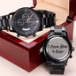 Custom Engraved Mens Watch -  Chantelle Molinere's Order