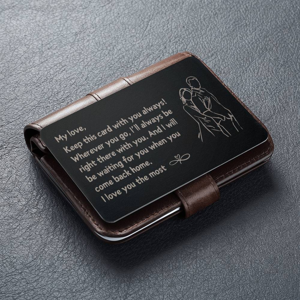 Personalized Metal Card Wallet