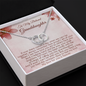 To My Beloved Granddaughter - Perfect Pair Necklace