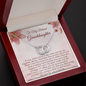 To My Beloved Granddaughter - Perfect Pair Necklace