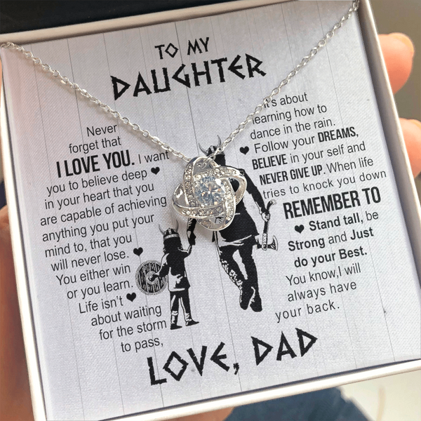 To my daughter never forget that i love you pendant cheap